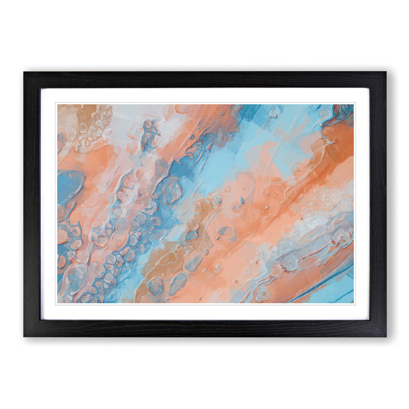 Missing You - Picture Frame Painting Print, 36cm H x 48cm W x 2cm D, Black Framed