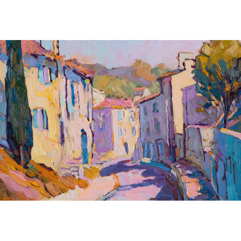Lavande, art mural sur toile tendue, L 48 po x H 36 po x P 1,5 po
