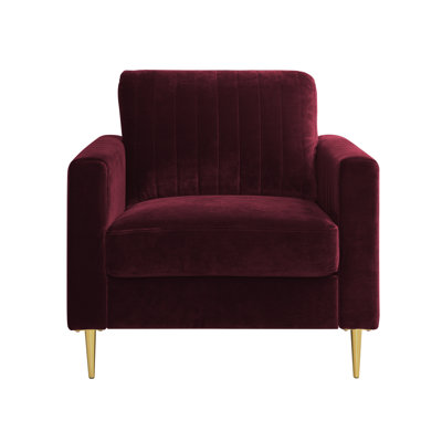 Lotsee Velvet Armchair
