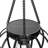 12.5" Solar Powered Integrated LED Outdoor Lantern