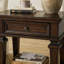 Table de bout avec tiroir de rangement Traditional Design