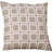   Grid 100% Cotton Throw Pillow