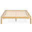 Base de lit plateforme en bois 14 po avec pieds en bois d'hévéa-1265319281-1265319294