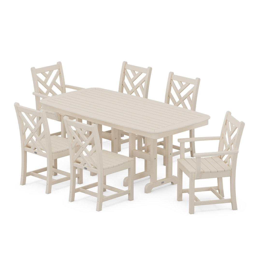 POLYWOOD Chippendale 7-Piece Dining Set POLYWOOD® 