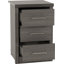 Arjon 3 Drawer Bedside Table-1309688675