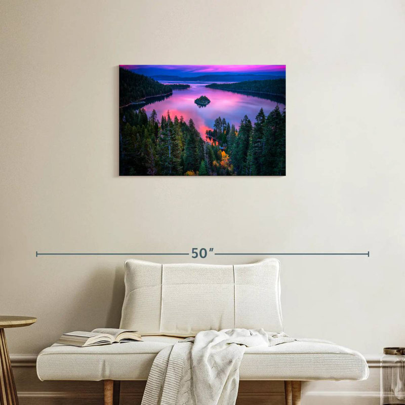 Alvord, lac rose, Tahoe, H 20 po x l 30 po