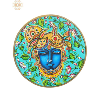 Peinture de visage Shreenath Ji | Acrylique sur toile | Shalini