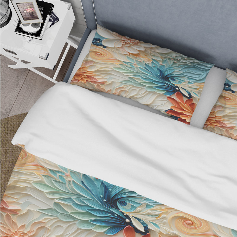 Ensemble de housse de couette Desert Mirage, Housse de couette pour très grand lit et 2 très