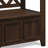 Amherst Solid Wood Entryway Storage Bench-1711547347