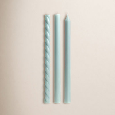 Beautifully Done Unscented Taper Candle Set
