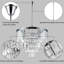 Hallum 31.5" W 12-Light Dimmable Tiered Chandelier-392649514