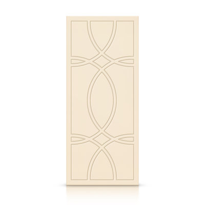 Panelled Solid Wood Standard Door