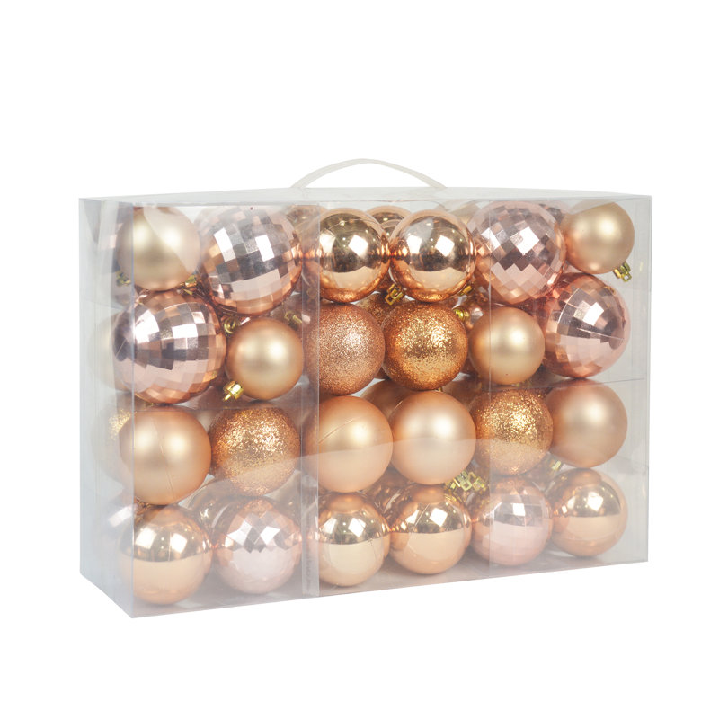 Ensemble d'ornement boule de Noël 48 pièces