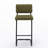 Estes Upholstered Stool with Metal Frame-1609516367-1609516362