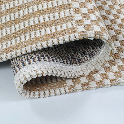 Croyle Striped Cotton Area Rug