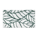 Leaves Floral Bath Rug
