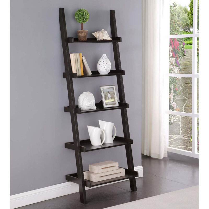 Ladder 5-Shelf Bookcase