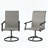 Set of 2 360-Degree Swivel Mesh Patio Chairs-1863033401