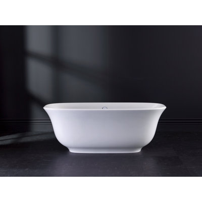 Amiata 65"x 32" Freestanding Soaking Bathtub