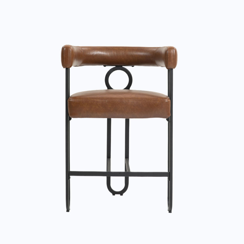 Fauteuil d'appoint en chenille, Light Brown Chenille