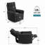  Sherry 34'' Corduroy Manual Swivel Recliner & Rocker-1888132672-1886115794