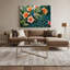 «Hawaiian Peacocks», art mural sur toile verte-1613920722