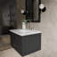 Ensemble de meuble-lavabo simple l 30 po x P 22 po, miroir 28 po et robinet chromé Castor-104785187-105299705