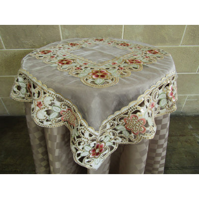 Nappe carrée à motif géométrique Casas