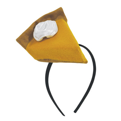 Pumpkin Pie Headband, One Size Fits Most