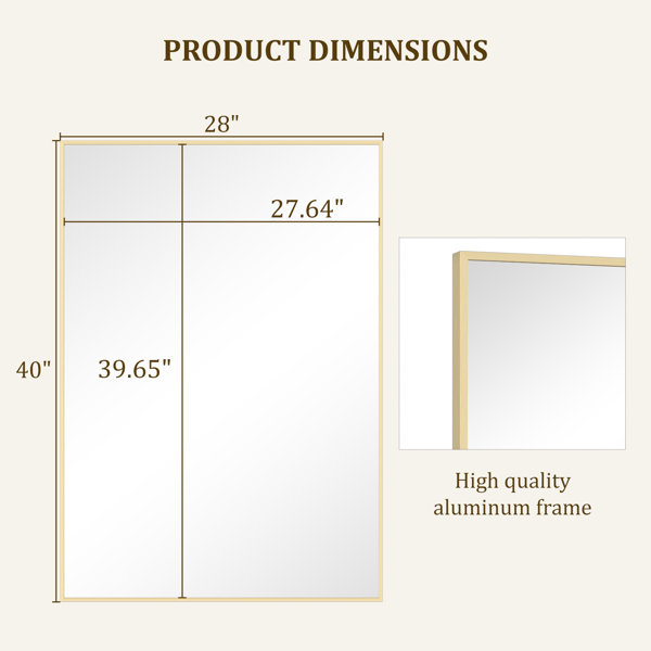 Dimensions du produit