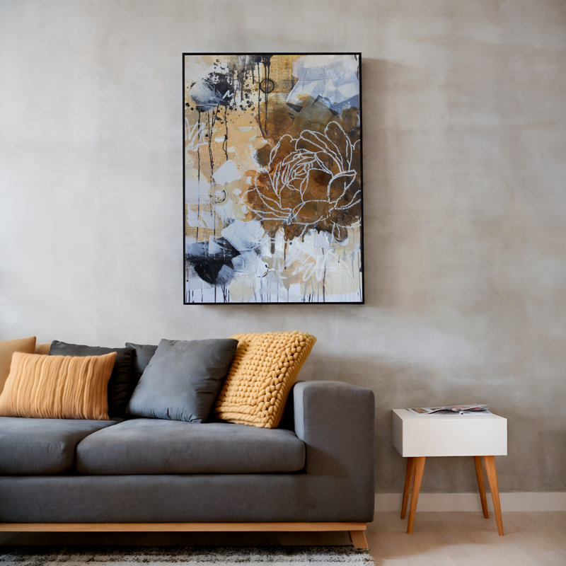 «Autumn Garden» par Kent Youngstrom, reproduction d'art, H 20 po x l 15 po