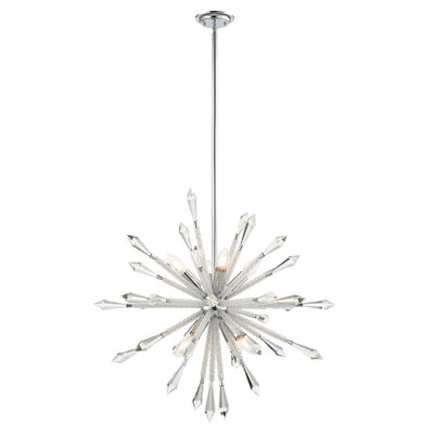 Stonecrest 8 - Light Silver Star Pendant