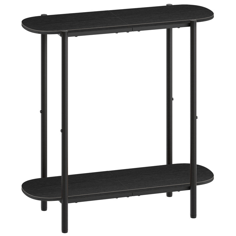 Illona 29.5" Small Console Table, Black