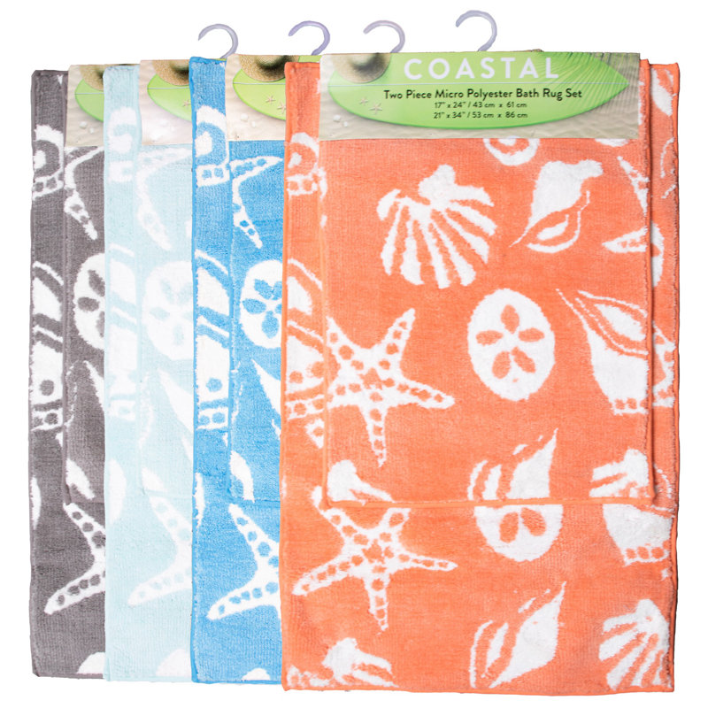 Tapis pour salle de bain Richelle, Vert