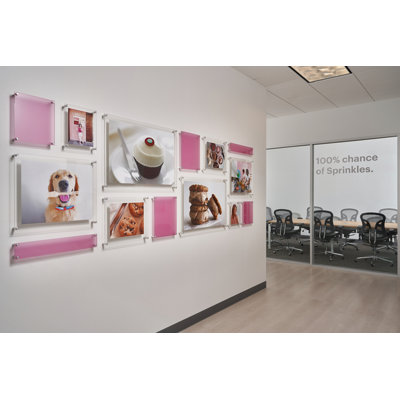 Clear UV-Grade Acrylic Modern Floating Picture Frame