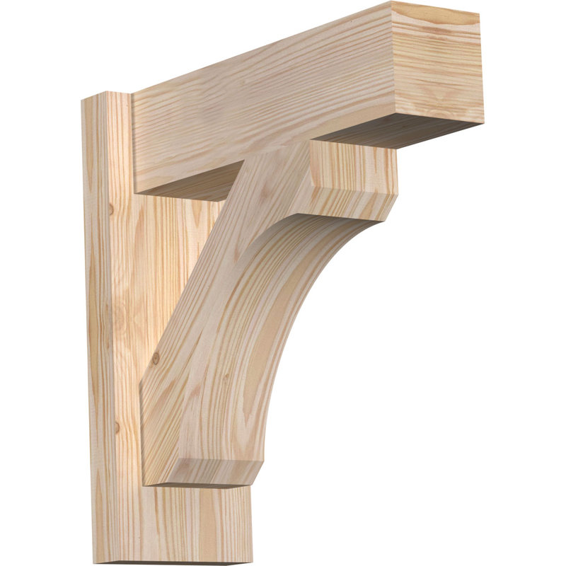 Legacy Block Perspector, P 16 po x H 16 po, Cèdre rouge de l'Ouest l 5 1/2 po (lisse)