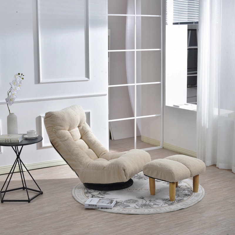 Single Sofa Reclining Chair Japanese Chair Lazy Sofa Tatami Balcony Reclining Chair Leisure Sofa Adjustable Chair