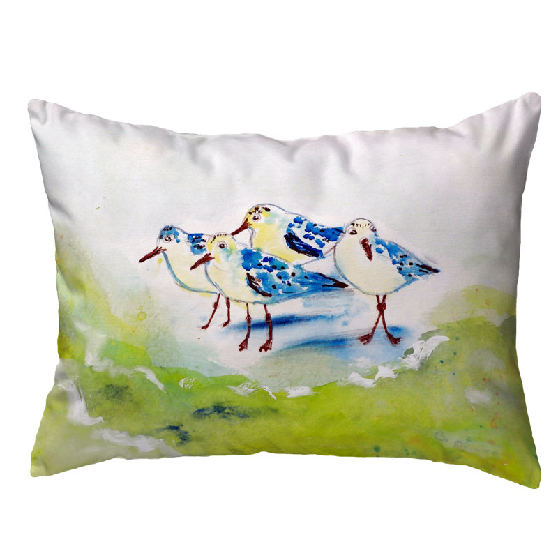  Coussin intérieur / extérieur Sanderlings, 11 po x 14 po