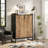 29.52” 5-Tier Shoe Cabinet With Doors, Spacious Storage And Modern Minimalist Design For Entryways And Small Spaces.