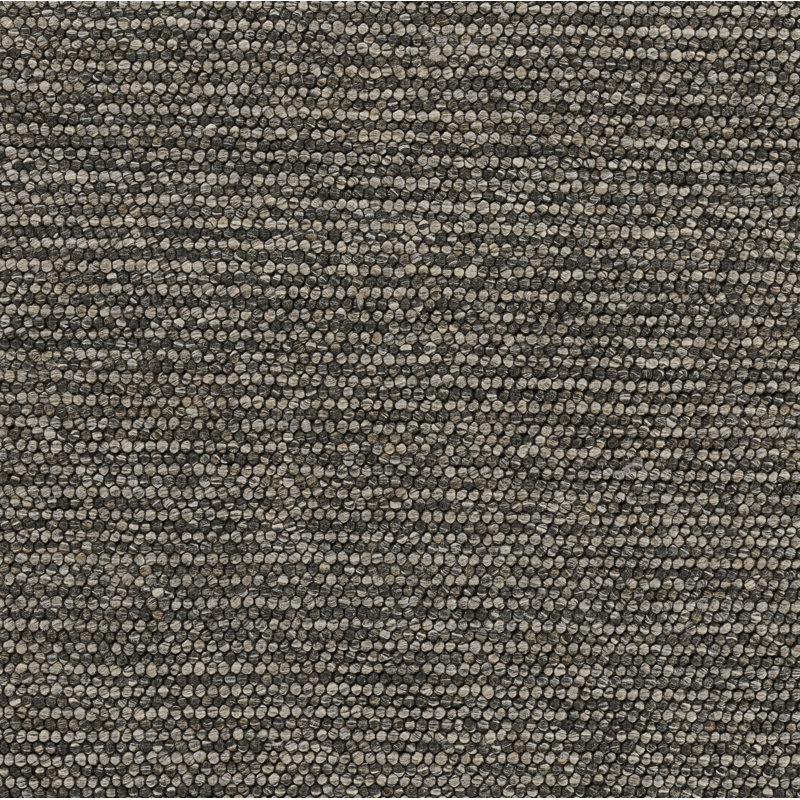 Asta Solid Color Handmade Flatweave Wool Area Rug in Gray, Rectangle 2' x 3'