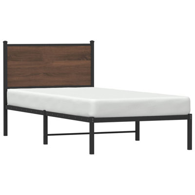 Borough Wharf Metal Bed Frame Without Mattress