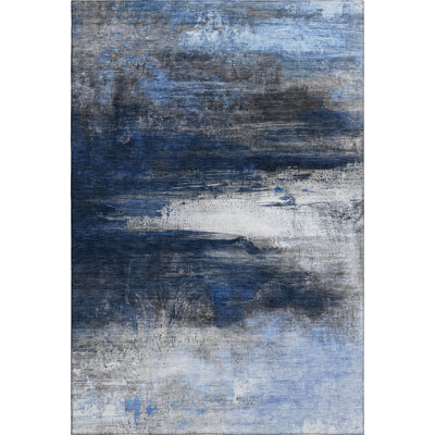 Premium Machine Washable Mayfield AMF2016 Abstract Rug