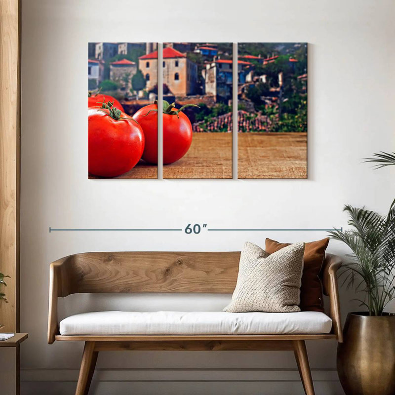 Yarlin Tuscan Tomatoes, 28" H x 45" W