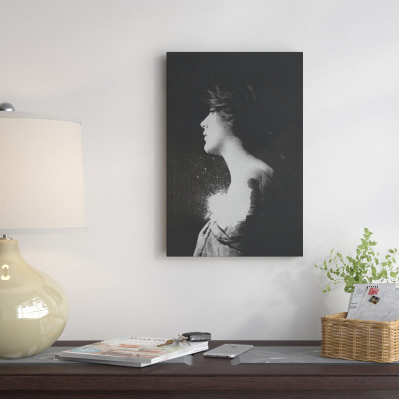 «Inner», impression sur toile, H 18 po x l 12 po x P 1,5 po, Pas de tapis, Toile tendue