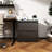 2 Drawer Black Metal Lateral File Cabinet, Rust - Steel, Bearing Full Suspension Drawers, Accommodates Multiple Sizes, Tipping, Simple Installation Build, Slide Rails, Large Capacity For Hanging-1756699552
