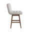 Tabouret de bar pivotant à hauteur de comptoir ou de bar Martinstown-407792346-407792348-407792349