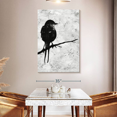 Silhouette d'oiseau de nuit Brampt I