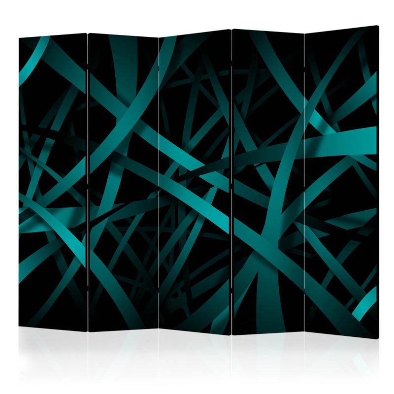 Badrig 172cm H Folding Room Divider, 5