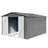 Metal Garden Sheds 8Ftx10ft Outdoor Storage Sheds Grey (Old Sku:W1350S00016)-117289652-117289648