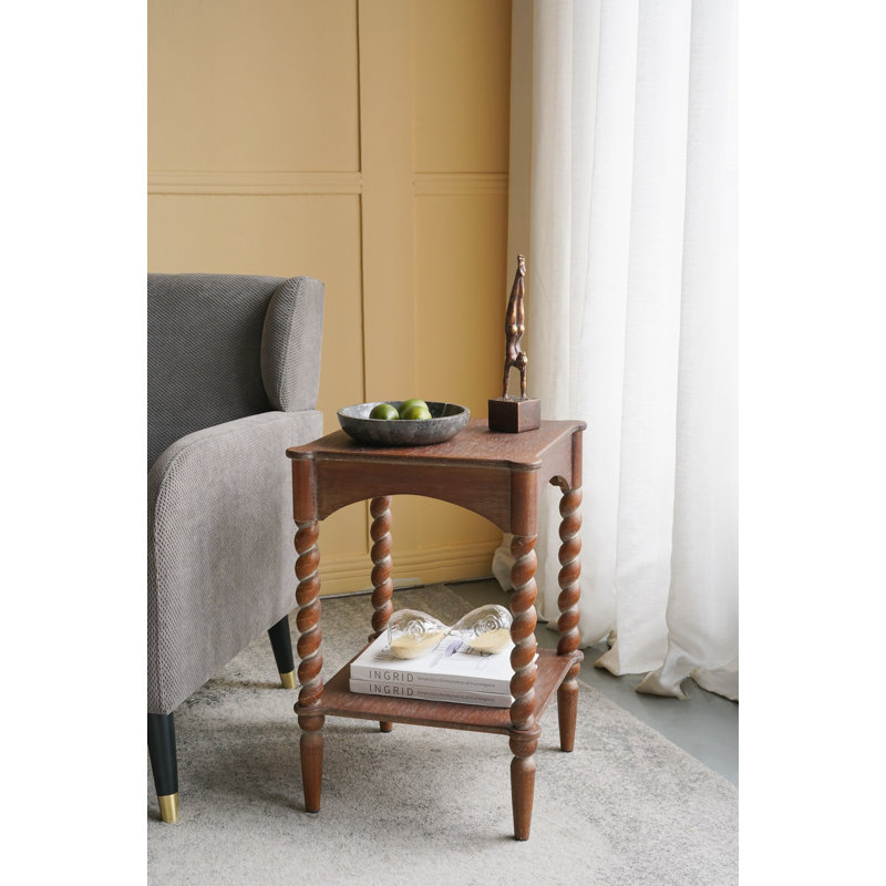 Table d'appoint 15,5 x 15,5 x 23,5 po